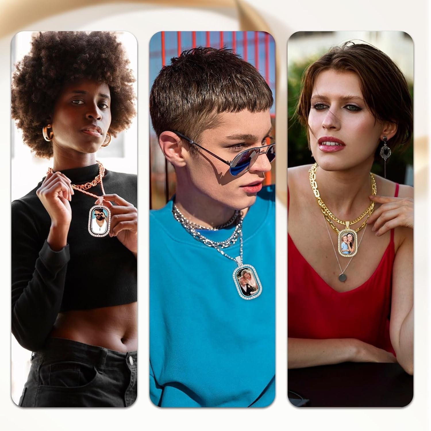 925 Solid Sterling Silver Personalized Initial Necklace for Women, Two Initial Necklace with Heart, Initial - Icon Pendant, Gift for Her, Plated