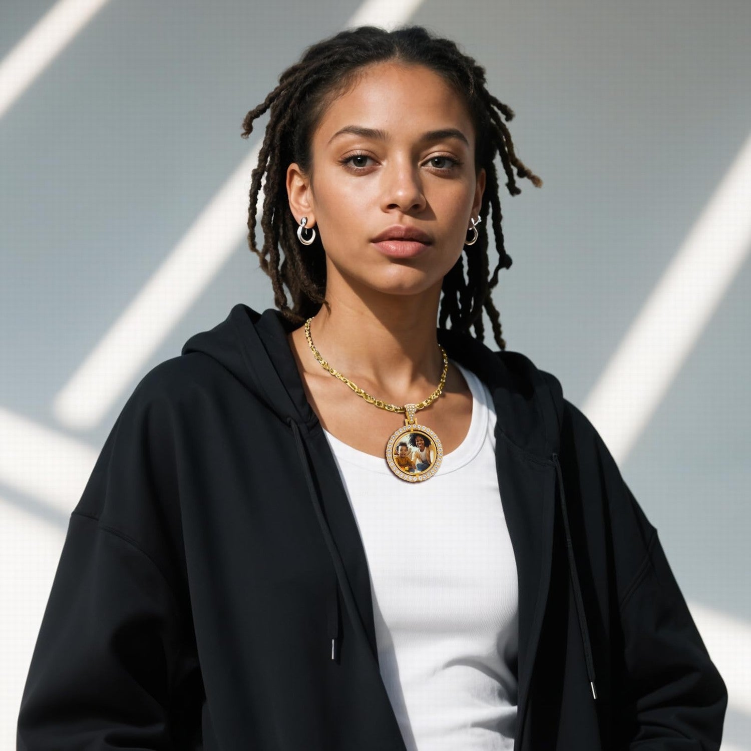 4 Photo Locket Necklace, Custom Locket With Photos, Engraved Photo Locket Necklace, Picture Necklace, Valentines Gift For Wife Girl Friend