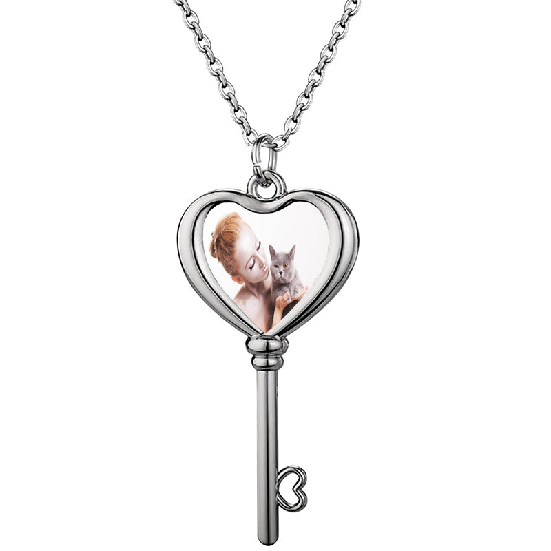 Actual Fingerprint Necklace, Engraved Fingerprint Jewelry, Heart Fingerprint Necklace, Engraved Photo Necklace, Photo Heart Necklace